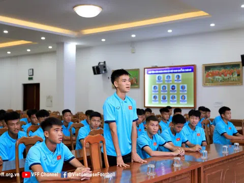 Đội tuyển U16 Việt Nam hội quân, chuẩn bị tham dự giải vô địch U16 Đông Nam Á 2022