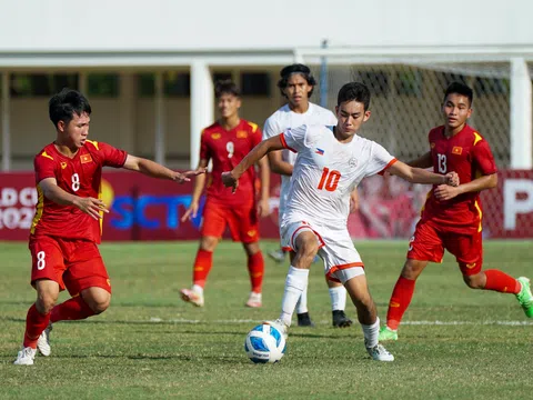 Lượt trận thứ hai bảng A giải U19 Đông Nam Á 2022: U19 Việt Nam thắng đậm Philippines