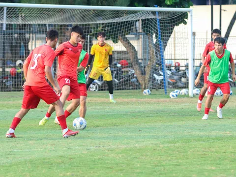 Đội tuyển U19 Việt Nam đón tin vui về lực lượng trước trận gặp U19 Myanmar