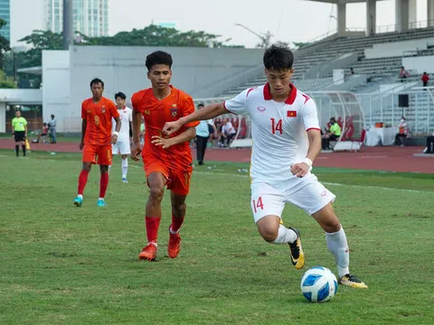 Vòng chung kết U19 Đông Nam Á 2022: Thắng Myanmar, Việt Nam tiến gần đến cánh cửa vào bán kết