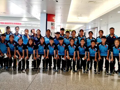 Đội tuyển U18 nữ lên đường tham dự giải U18 nữ Đông Nam Á 2022