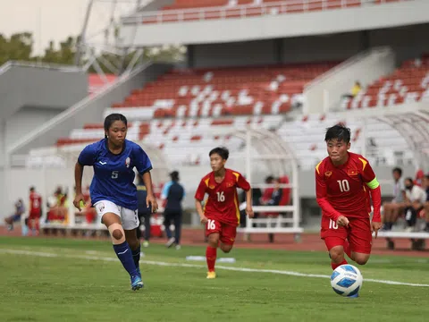 Giải Bóng đá U18 nữ vô địch Đông Nam Á 2022: Việt Nam thắng đậm Campuchia