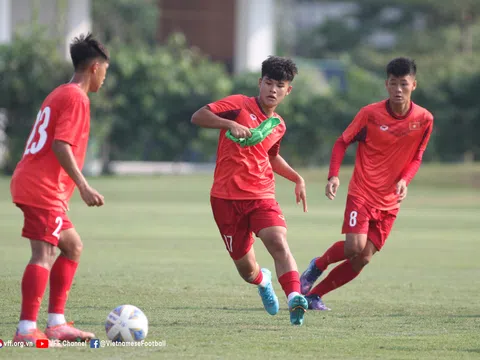 Giải U16 vô địch Đông Nam Á 2022: Việt Nam tích cực rèn đấu pháp, chuẩn bị cho trận đấu với Philippines