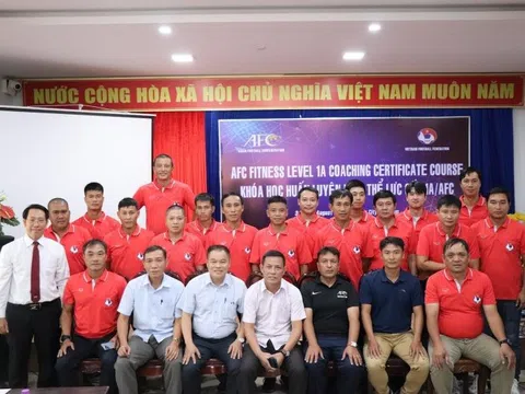 Khai giảng Khóa học đào tạo Huấn luyện viên thể lực cấp 1A-AFC 2022 tại thành phố Đà Nẵng