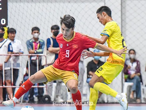 Đội tuyển futsal Việt Nam giành huy chương bạc tại giải Thể thao Sinh viên Đông Nam Á 2022