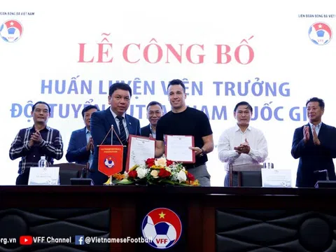 VFF công bố tân huấn luyện viên trưởng đội tuyển futsal Việt Nam