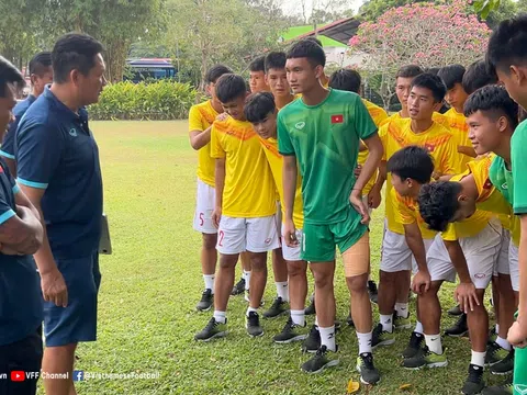 Thủ môn U16 Việt Nam phục hồi thần tốc sau chấn thương ở trận bán kết