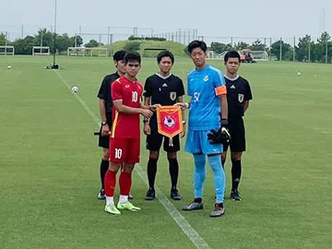 Đội tuyển U20 Việt Nam thua sát nút Đại học Osaka Sangyo