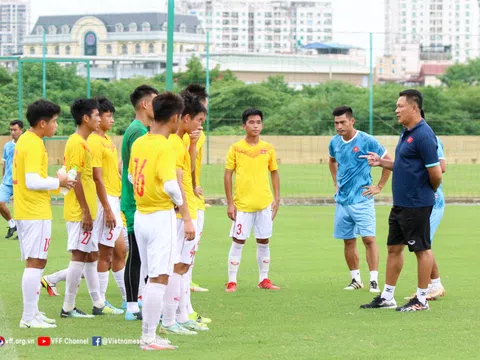 Đội tuyển U17 Việt Nam hội quân chuẩn bị cho Vòng loại U17 châu Á 2023