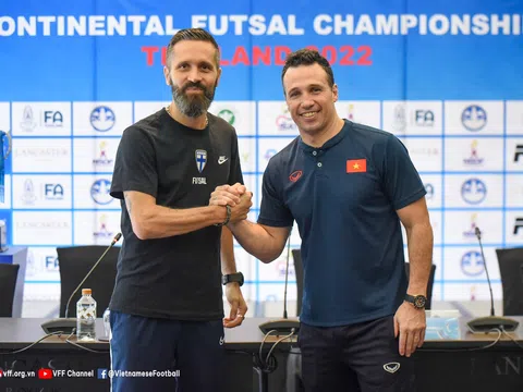 Continental Futsal Championship 2022: Đội tuyển futsal Việt Nam đã sẵn sàng