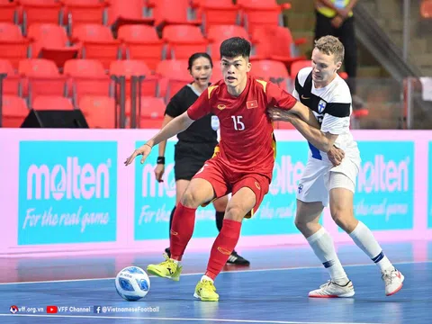 Continental Futsal Championship 2022: Việt Nam để thua đội tuyển Phần Lan