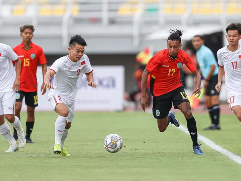 Thắng Timor Leste, U20 Việt Nam duy trì lợi thế trước trận gặp chủ nhà