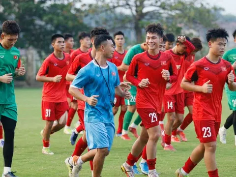 Vòng loại U17 châu Á 2023: Đội tuyển U17 Việt Nam sẵn sàng cho trận đấu cuối tại bảng F