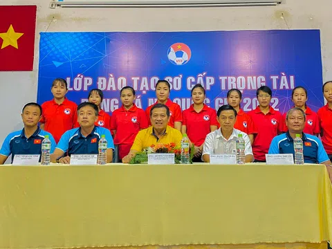 20 học viên tham dự lớp đào tạo trọng tài sơ cấp nữ quốc gia 2022