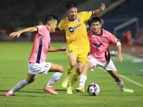 Vòng 18 V.League 2022: Hà Tĩnh cầm hoà Sông Lam Nghệ An