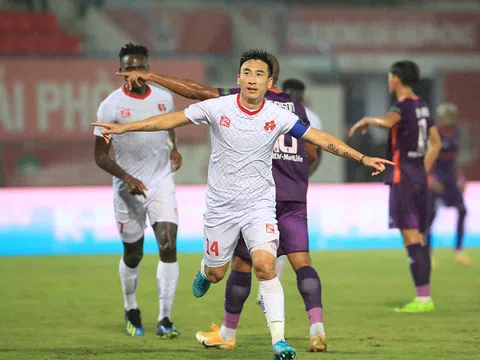 Vòng 20 V.League 2022: Thắng Becamex Bình Dương, Hải Phòng đủ điểm trụ hạng