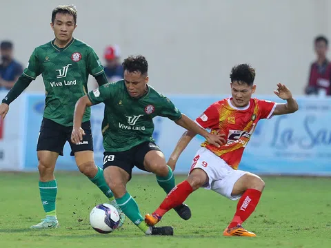 Vòng 22 V.League 2022: Phút bù giờ bùng nổ, TP.HCM rộng cửa trụ hạng khi thắng Thanh Hóa