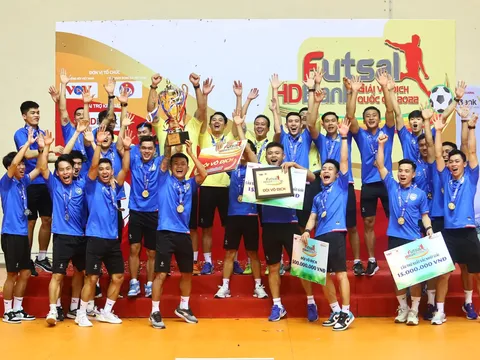 Giải Futsal HDBank vô địch quốc gia năm 2022: Sahako chính thức nâng Cúp, Sài Gòn FC giành giải Ba
