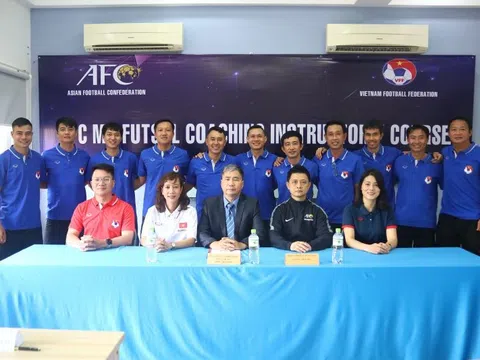 Khai giảng Khoá học đào tạo Giảng viên, huấn luyện viên Futsal AFC/VFF 2022