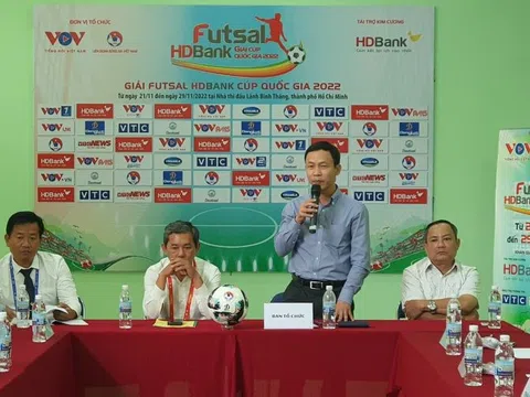 Bốc thăm và họp kỹ thuật giải Futsal HDBank Cup Quốc gia 2022