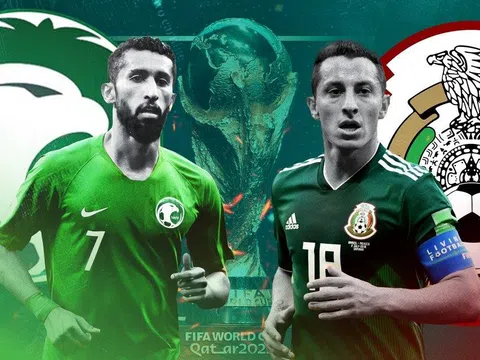 Bảng C > Saudi Arabia - Mexico (2 giờ ngày 1/12): Cửa sáng cho đại diện châu Á