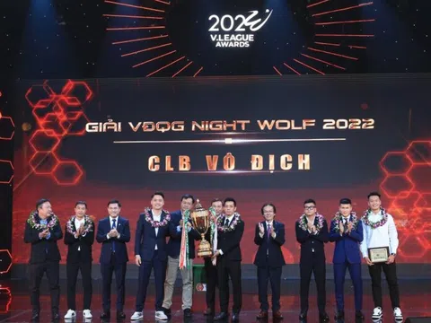 V.League Awards 2022: Vinh quang bóng đá Việt Nam