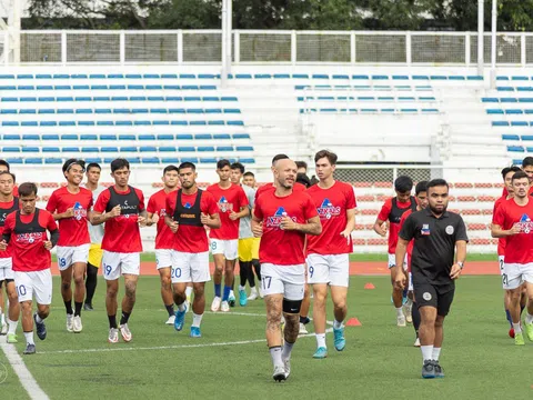 Tuyển Philippines sang Việt Nam với lực lượng chủ chốt dự AFF Cup 2022