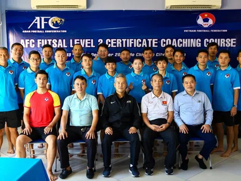 Khai giảng khoá học đào tạo Huấn luyện viên Futsal cấp 2 AFC 2022