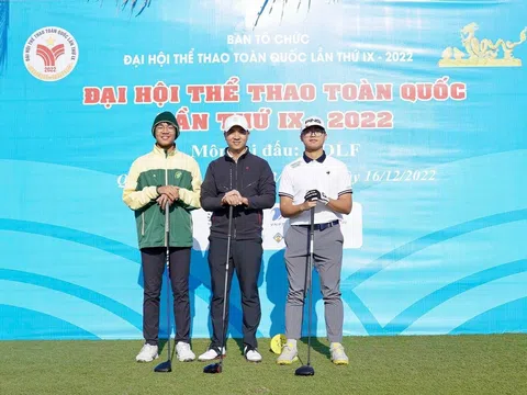 Môn Golf: Đoàn Hà Nội bứt phá mạnh mẽ sau ngày thi đấu đầu tiên