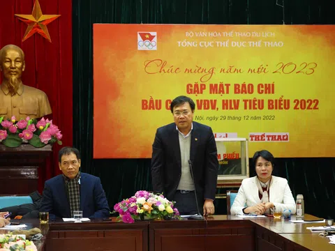 Bầu chọn vận động viên, huấn luyện viên tiêu biểu toàn quốc 2022