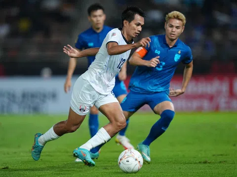 Bảng A, AFF Cup 2022: Đánh bại Campuchia, Thái Lan đứng đầu bảng