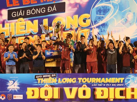 Câu lạc bộ Topenland Bình Định lên ngôi vô địch Thiên Long Tournament 2023