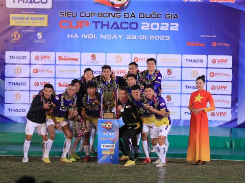 Hà Nội FC lần thứ 5 đăng quang Siêu Cúp Quốc gia