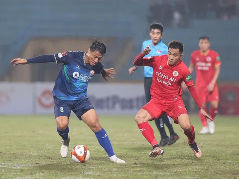 Vòng 1 V.League 2023: Khởi đầu như mơ của tân binh Công an Hà Nội