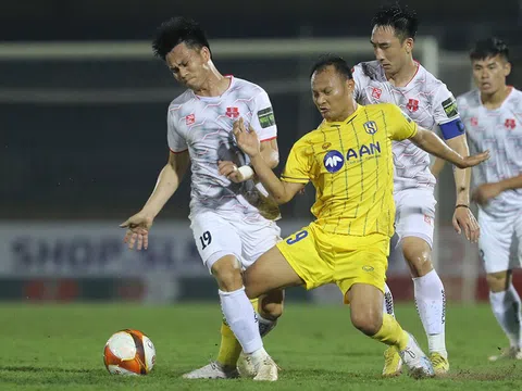 Vòng 3 V.League 2023: Sông Lam Nghệ An bị Hải Phòng cầm hoà