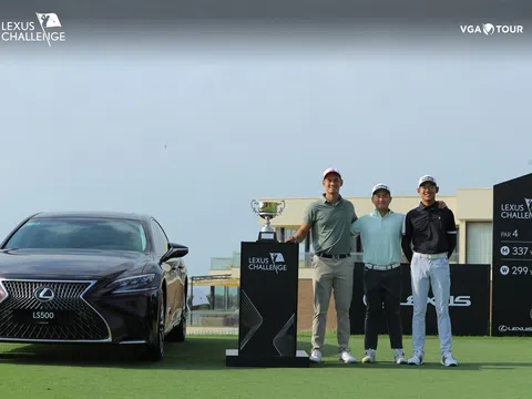 Ngày thi đấu thứ ba, giải Golf chuyên nghiệp Lexus Challenge 2023: Kịch tính và cạnh tranh gay gắt