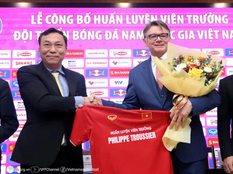 VFF công bố ông Philippe Troussier chính thức trở thành huấn luyện viên trưởng đội tuyển Việt Nam