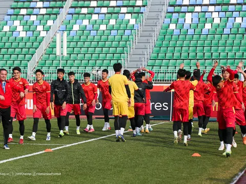 Vòng chung kết giải Bóng đá U20 châu Á 2023: Đội tuyển U20 Việt Nam bảo toàn lực lượng tốt nhất cho trận gặp U20 Qatar