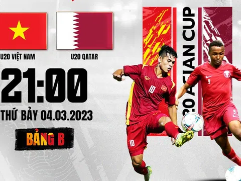 Vòng chung kết giải Bóng đá U20 châu Á > Việt Nam - Qatar (21 giờ ngày 4/3): Mục tiêu có điểm