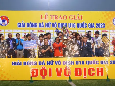 Giải Bóng đá nữ U16 Quốc gia 2023: Phong Phú Hà Nam vô địch