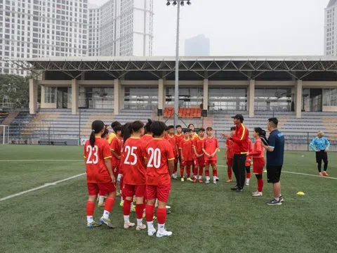 Đội tuyển U17 nữ Việt Nam tập trung, chuẩn bị cho vòng loại U17 nữ châu Á 2024