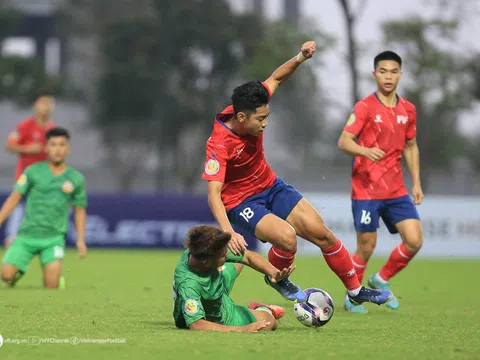 Xác định 2 cặp đấu bán kết giải Bóng đá vô địch U17 Quốc gia 2023