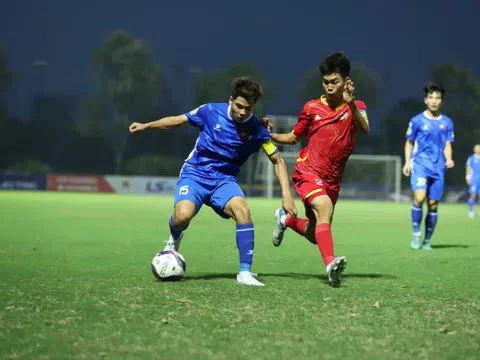 Viettel gặp Hồng Lĩnh Hà Tĩnh ở trận chung kết giải Bóng đá U17 Quốc gia 2023