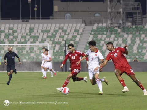 U23 Việt Nam thua đậm U23 UAE tại Doha Cup 2023