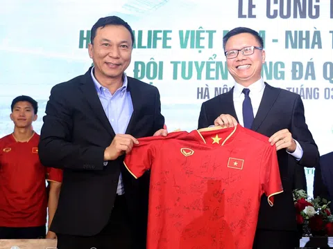 Nhà tài trợ dinh dưỡng Herbalife Việt Nam tiếp tục đồng hành cùng đội tuyển Việt Nam