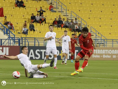 Giải Bóng đá giao hữu U23 Doha Cup 2023: Việt Nam thua Kyrgyzstan sau loạt luân lưu 11m