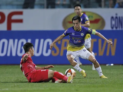 Vòng 6 V.League 2023: Thắng Hải Phòng, Hà Nội FC lấy lại ngôi đầu bảng