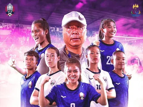 Đội tuyển bóng đá nữ Campuchia lần đầu vào bán kết SEA Games