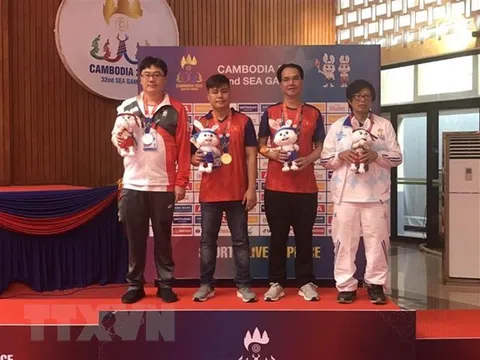 Việt Nam giành 1 huy chương vàng ở môn cờ Tướng trong ngày 13/5