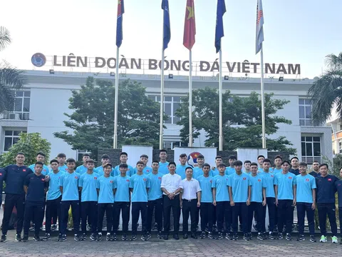 Đội tuyển U17 Việt Nam tới Qatar tiếp tục chuẩn bị cho Vòng chung kết giải Bóng đá U17 châu Á 2023